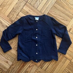 Jacadi scalloped cardigan